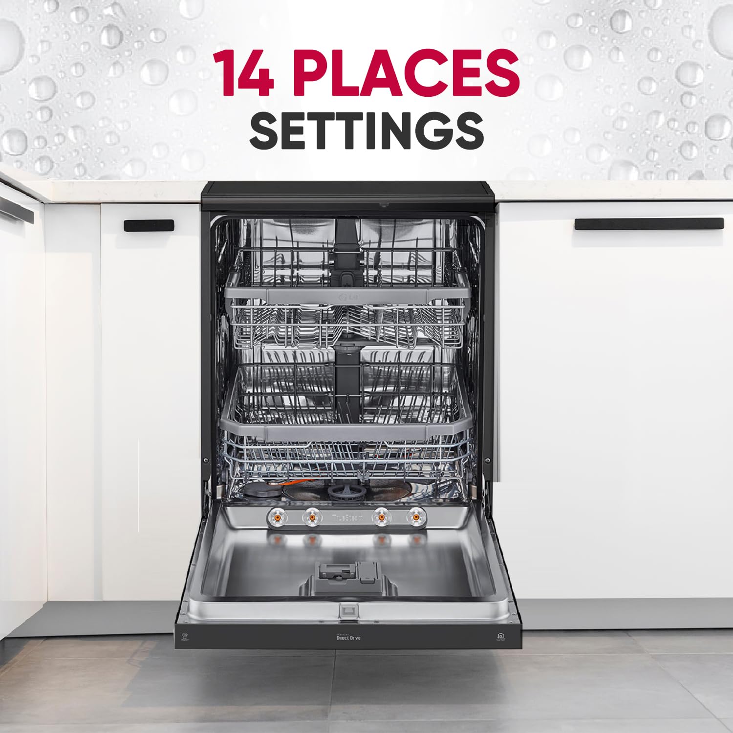 LG DFB424FM 14 Place Settings Free Standing Dishwasher with Inverter Direct Drive (Matt Black) LG DFB424FM 14 Place Settings Free Standing Dishwasher with Inverter Direct Drive (Matt Black)_17