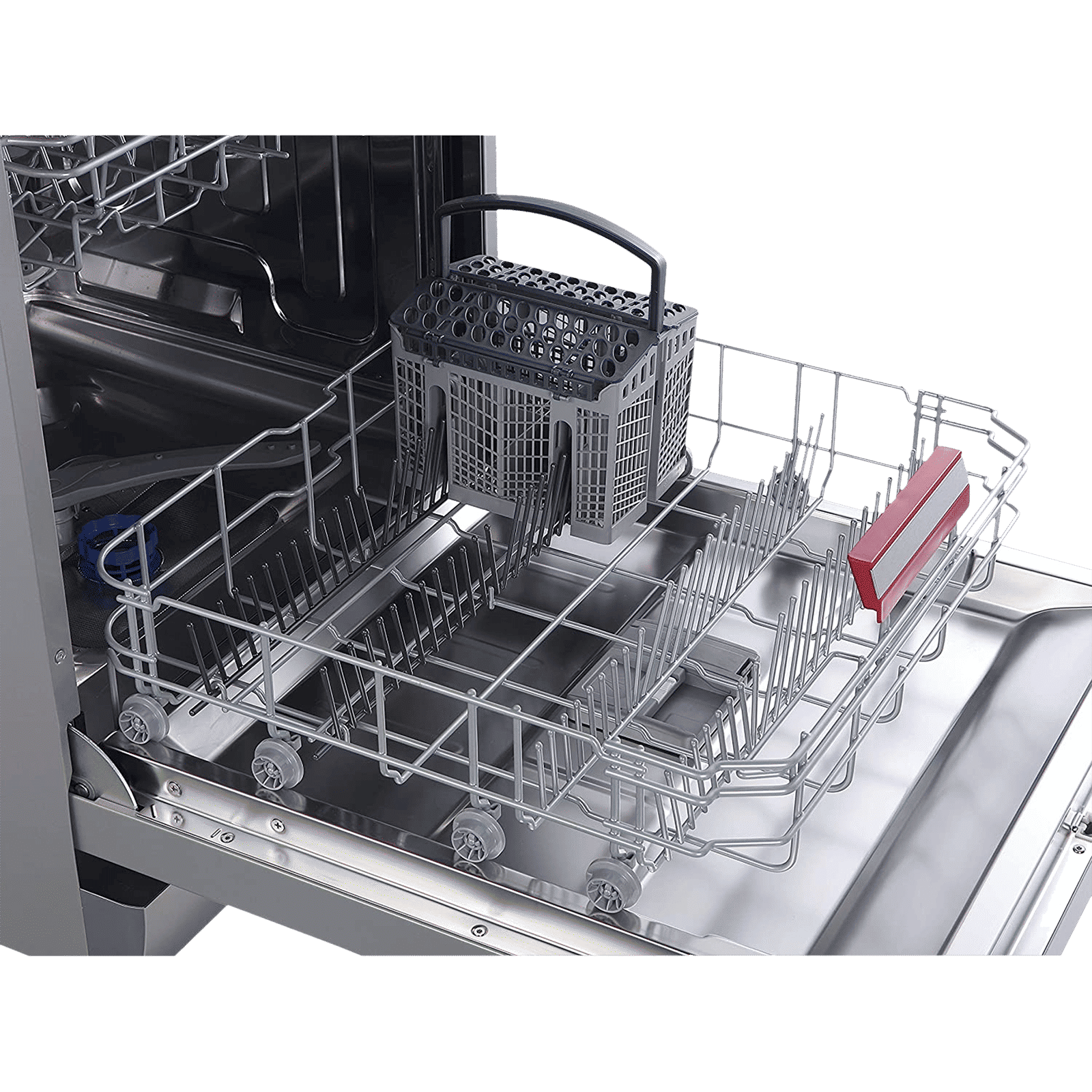 TOSHIBA 14 Place Settings Free Standing Dishwasher with Anti Bacterial Technology (Silver)_9