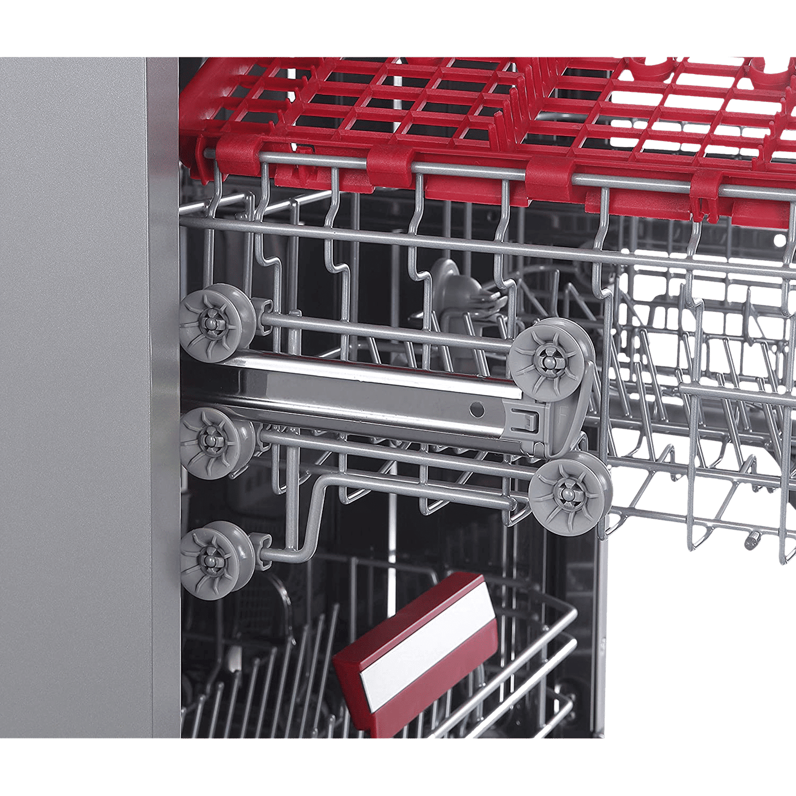 TOSHIBA 14 Place Settings Free Standing Dishwasher with Anti Bacterial Technology (Silver)_7