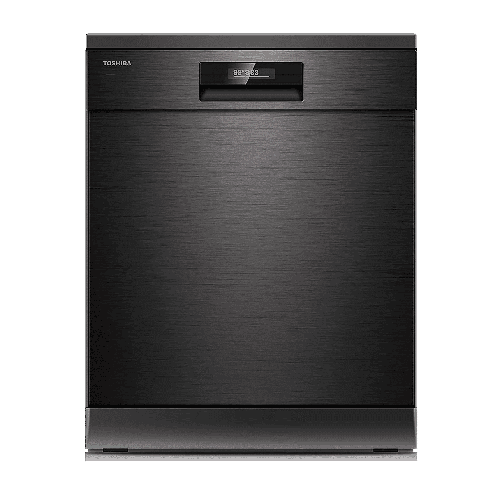 TOSHIBA 15 Place Settings Free Standing Dishwasher with Anti Bacterial Technology (Black)_1