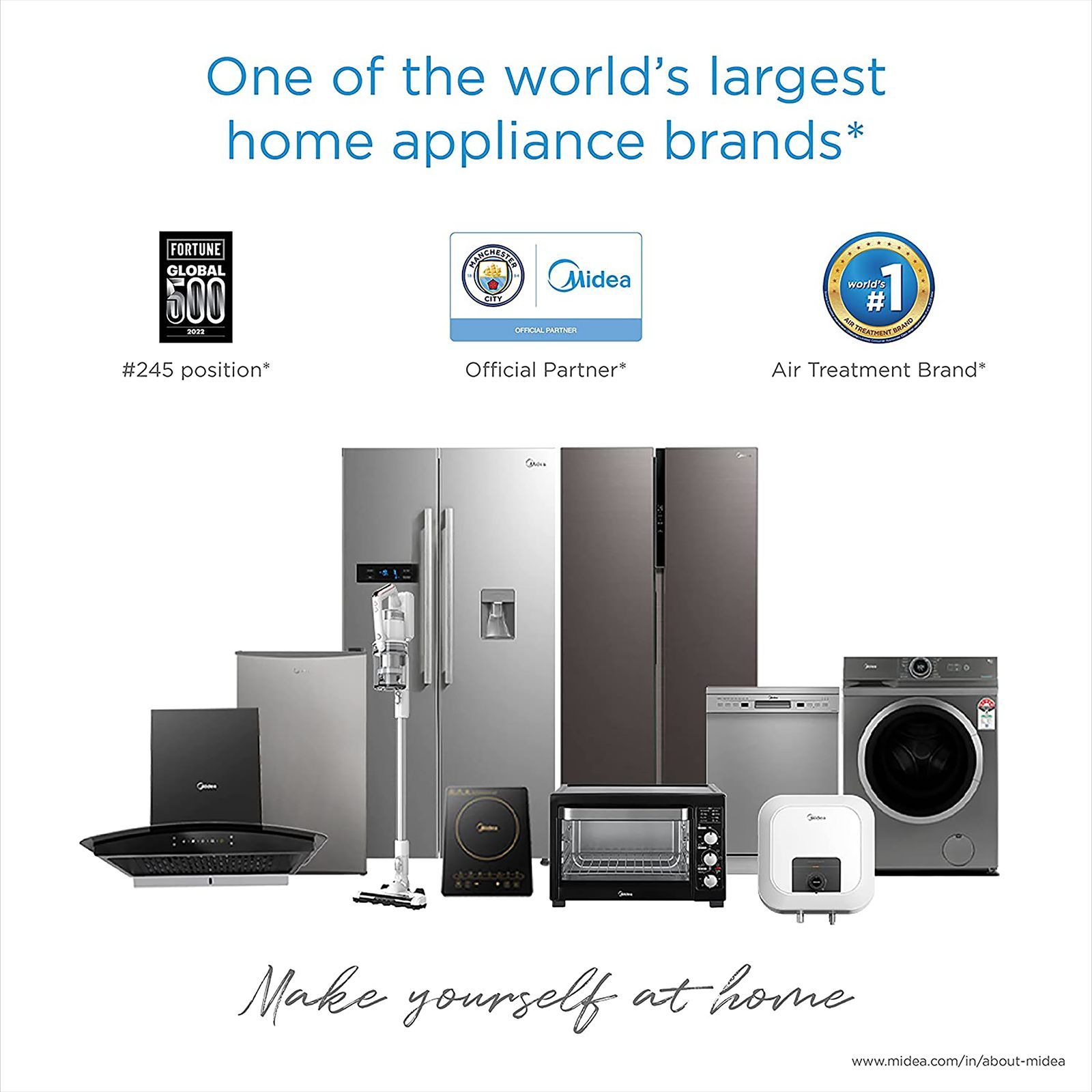 Midea TORRINO 13 Place Settings Free Standing Dishwasher with Intensive Wash Sanitization (Silver)_9