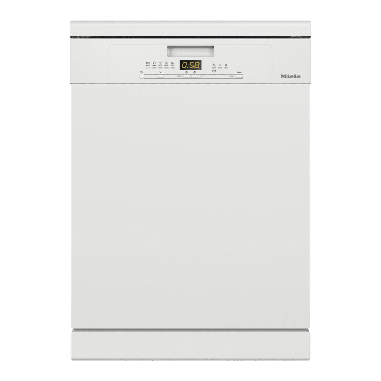 Miele G 5000 SC Active 14 Place Settings Free Standing Dishwasher with Eco Power Technology (Brilliant White)_1