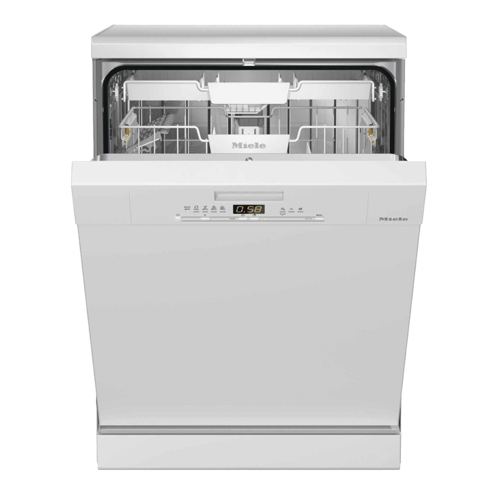 Miele G 5000 SC Active 14 Place Settings Free Standing Dishwasher with Eco Power Technology (Brilliant White)_6