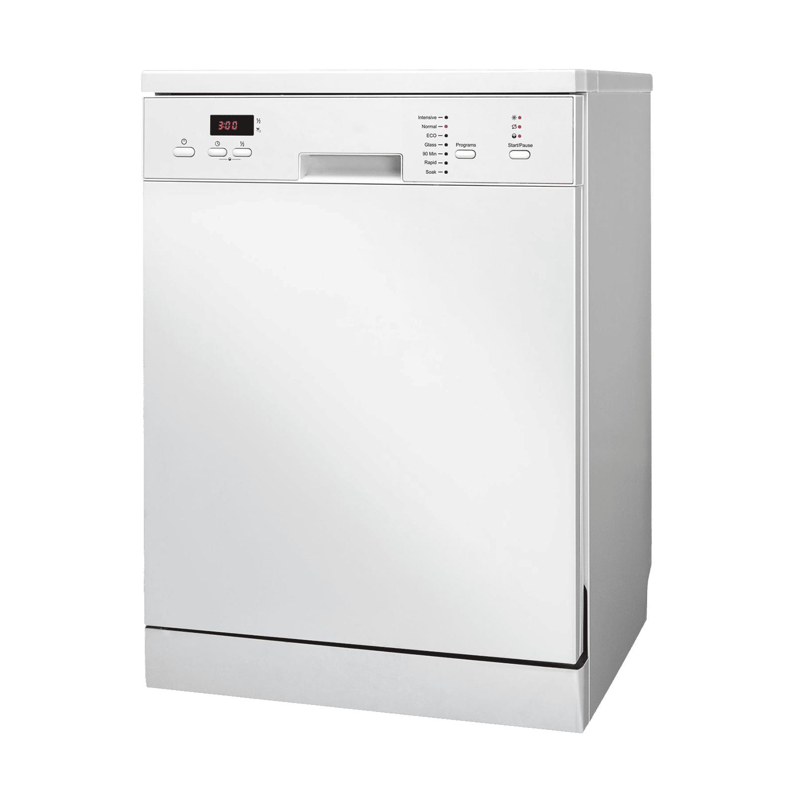 Kutchina KLEANMATE EXCEL 14 Place Settings Free Standing Dishwasher with Digital Display Interface (White)_1