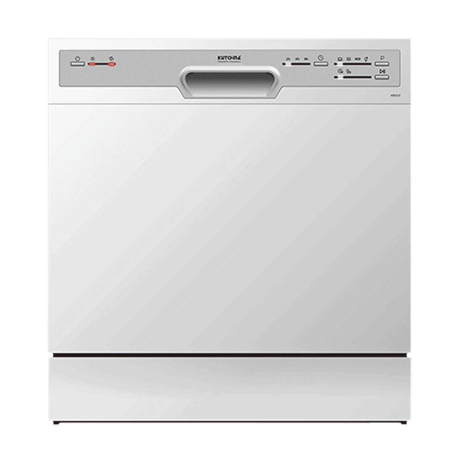 Kutchina KEN ECO 8 Place Settings Free Standing Dishwasher with Delay Function (White)_1