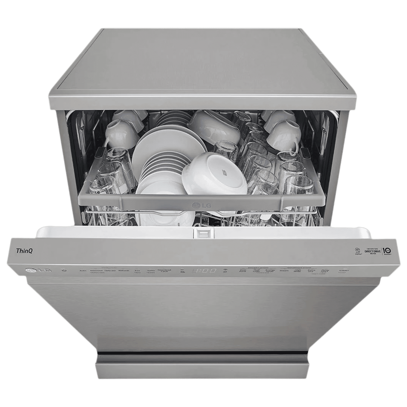 LG 14 Place Settings Free Standing Dishwasher with Inverter Direct Drive (Silver)_13