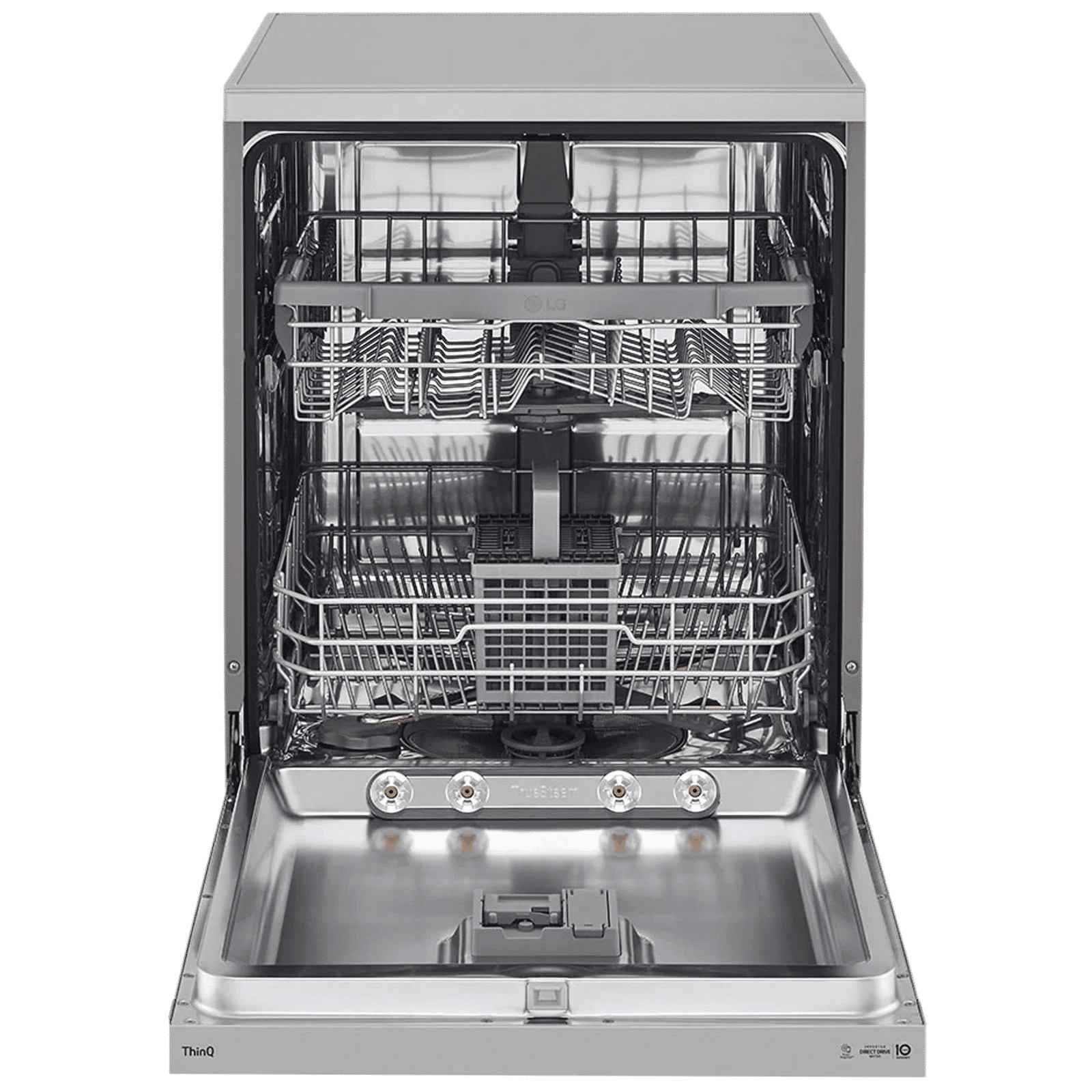 LG 14 Place Settings Free Standing Dishwasher with Inverter Direct Drive (Silver)_4