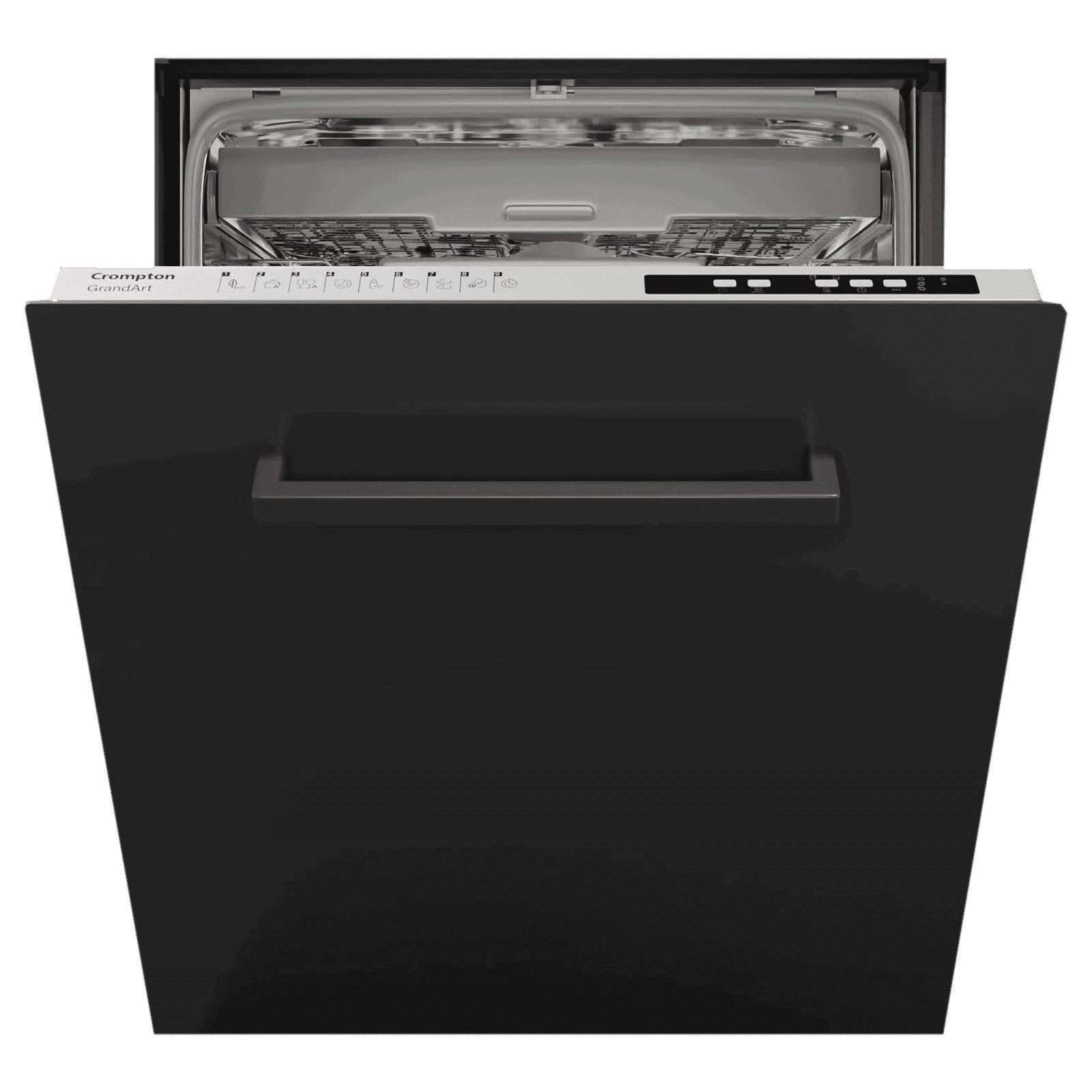 Crompton GrandArt 15 Place Settings Free Standing Dishwasher with Pure Beam Plus Technology (Black)_1