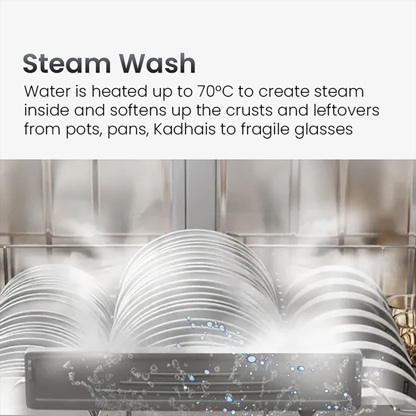 Crompton GrandArt 15 Place Settings Free Standing Dishwasher with Pure Beam Plus Technology (Black)_12