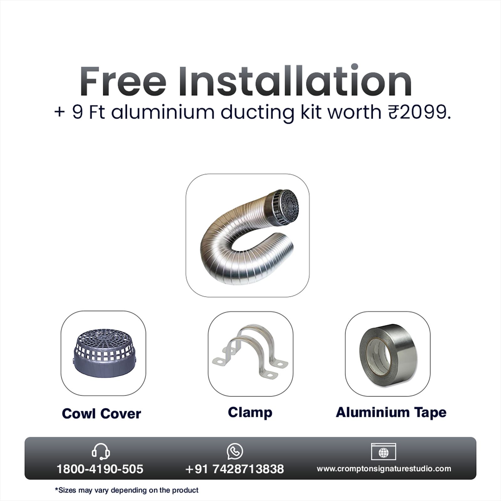 Crompton Voila 12 Place Settings Free Standing Dishwasher with Super Active Drying System (Dark Silver)_17