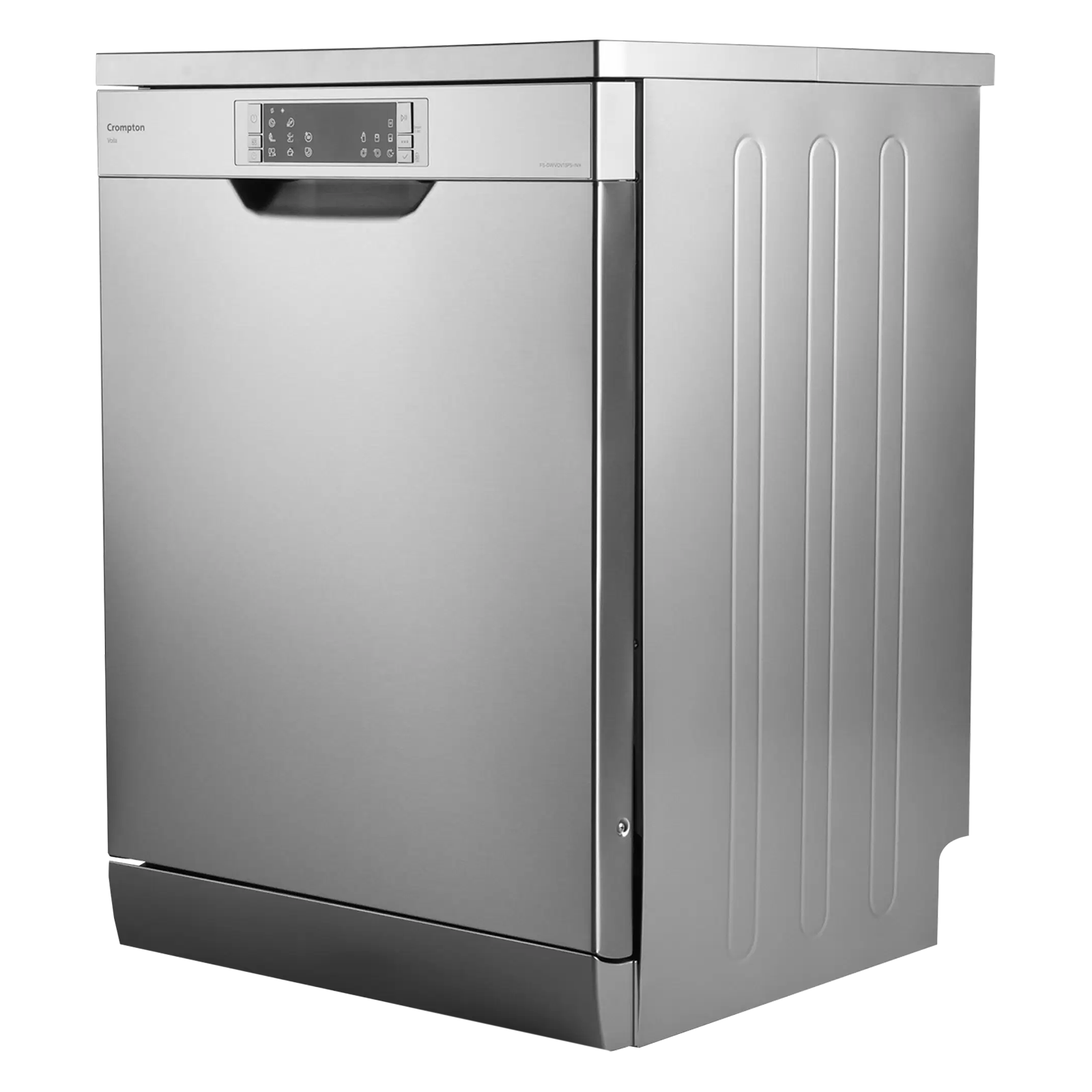 Crompton Voila 13 Place Settings Free Standing Dishwasher with Direct Triple Wash Technology (Silver Inox)_8
