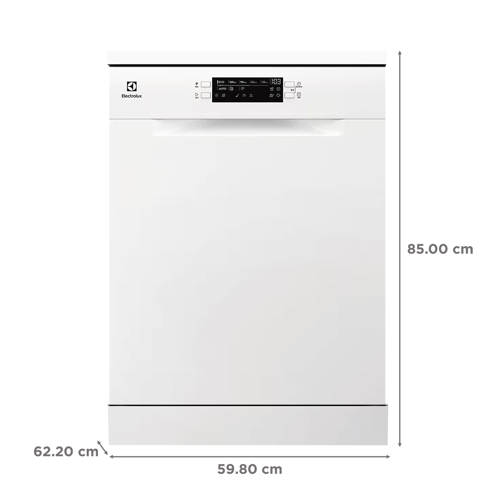 Electrolux UltimateCare 300 13 Place Settings Free Standing Dishwasher with Anti Flood System (White)_2