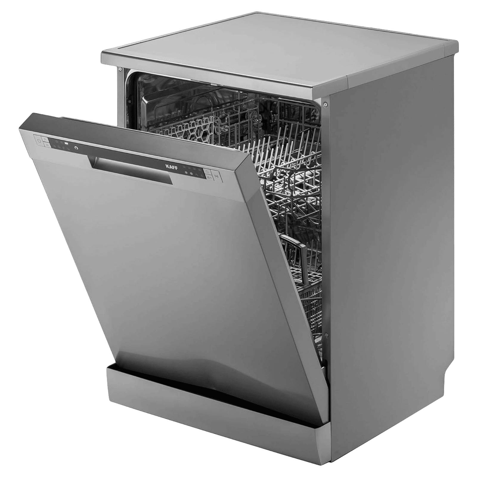 KAFF DW VETRA 60 12 Place Settings Free Standing Dishwasher with 3 Stage Filtration (No Pre-rinse Required, Silver)_5