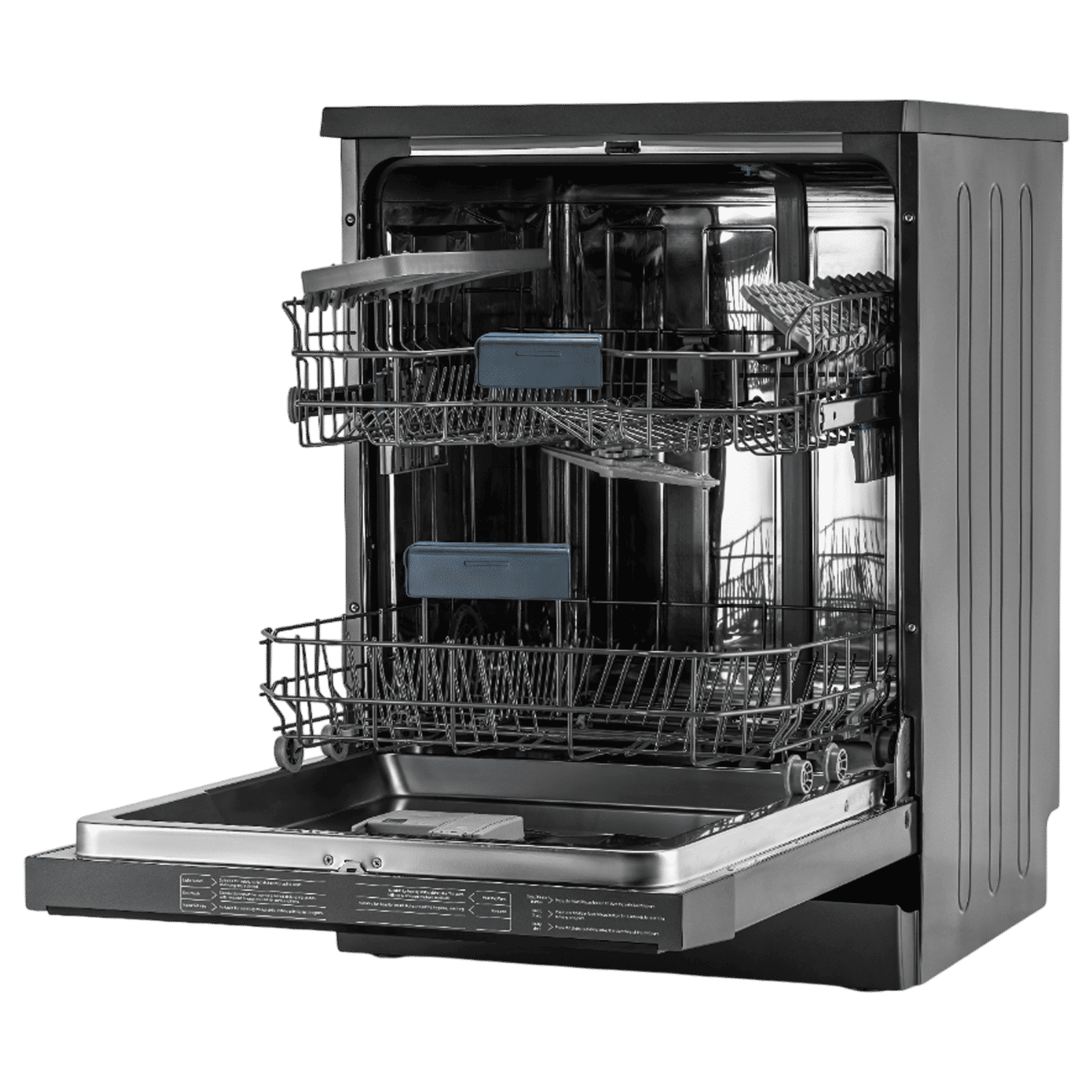 IFB Neptune VX 14 Place Settings Free Standing Dishwasher with Hot Water Wash (No Pre-rinse Required, Grey)_4