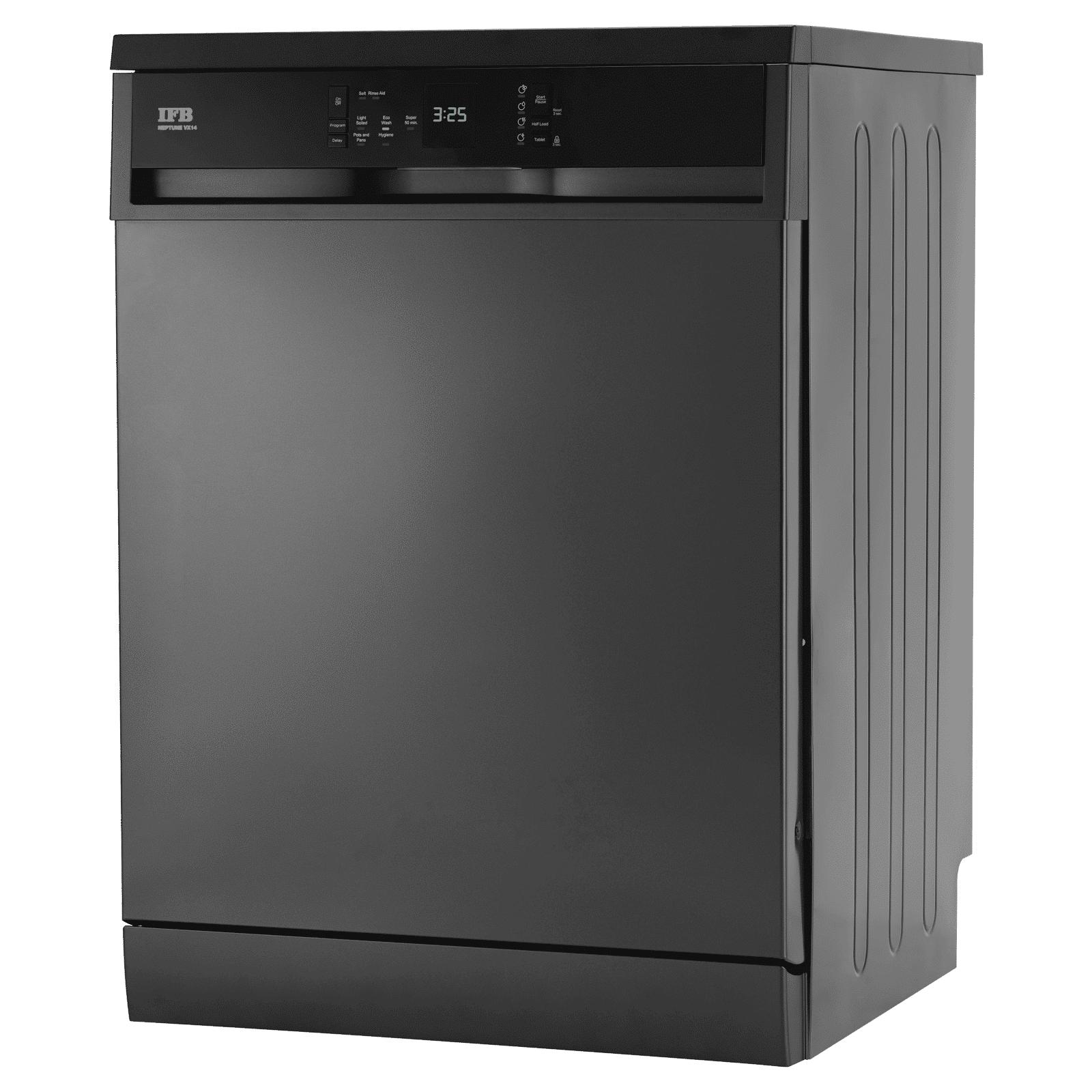 IFB Neptune VX 14 Place Settings Free Standing Dishwasher with Hot Water Wash (No Pre-rinse Required, Grey)_6