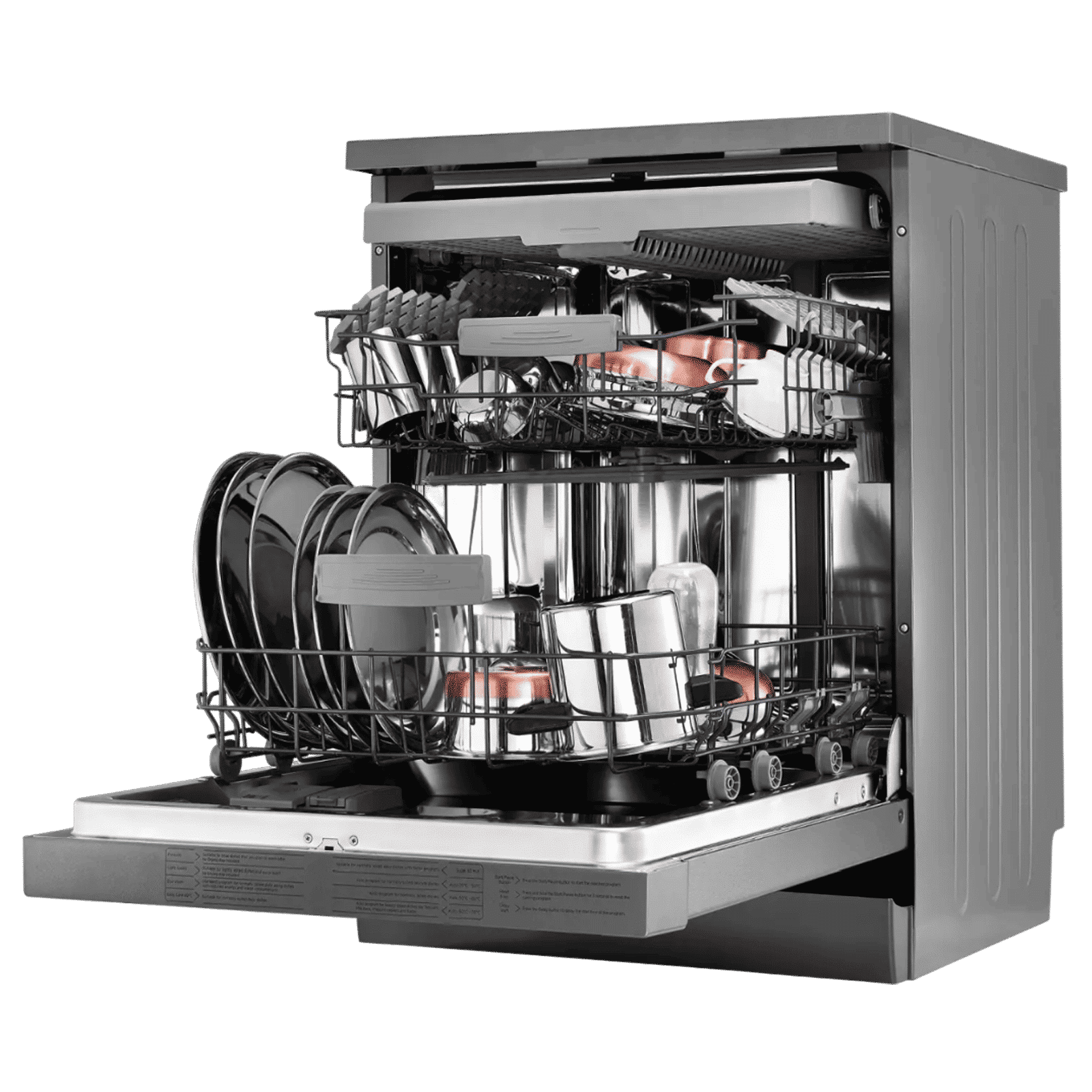 IFB Neptune VX16 16 Place Settings Free Standing Dishwasher with Ion Technology (No Pre-rinse Required, Inox Grey) IFB Neptune VX16 16 Place Settings Free Standing Dishwasher with Ion Technology (No Pre-rinse Required, Inox Grey)_6