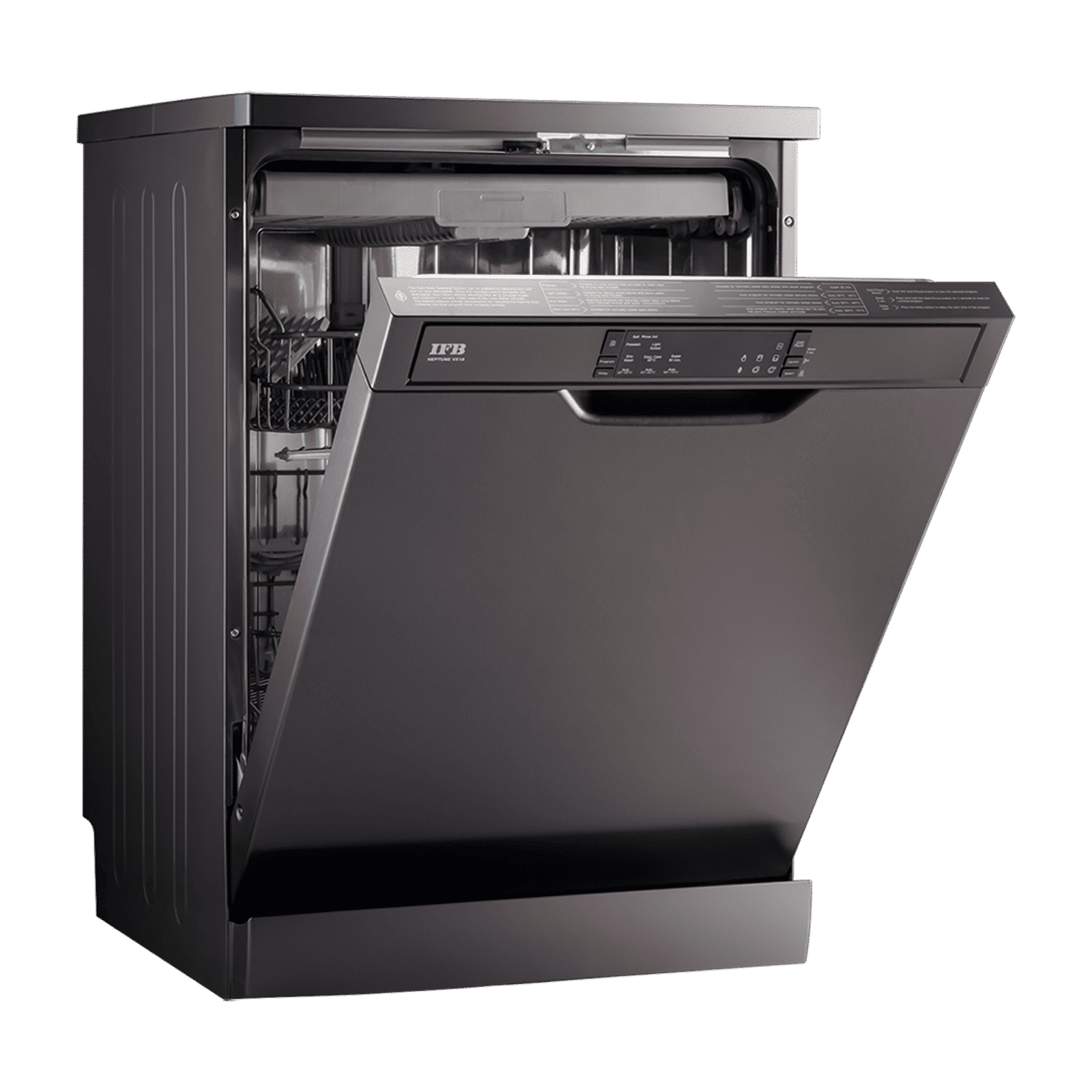 IFB Neptune VX16 16 Place Settings Free Standing Dishwasher with Ion Technology (No Pre-rinse Required, Inox Grey) IFB Neptune VX16 16 Place Settings Free Standing Dishwasher with Ion Technology (No Pre-rinse Required, Inox Grey)_8
