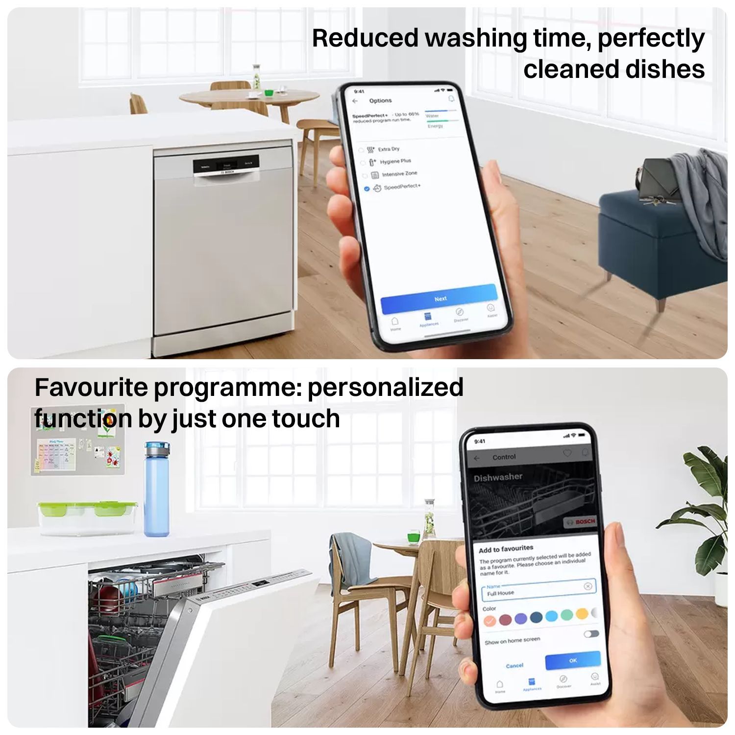 BOSCH Series 6 15 Place Settings Free Standing Dishwasher with Anti-Fingerprint (No Pre-rinse Required, Silver Inox)_16