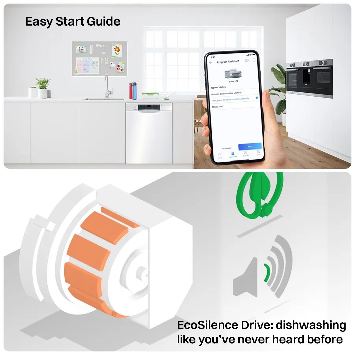 BOSCH Series 6 15 Place Settings Free Standing Dishwasher with Anti-Fingerprint (No Pre-rinse Required, Silver Inox)_17