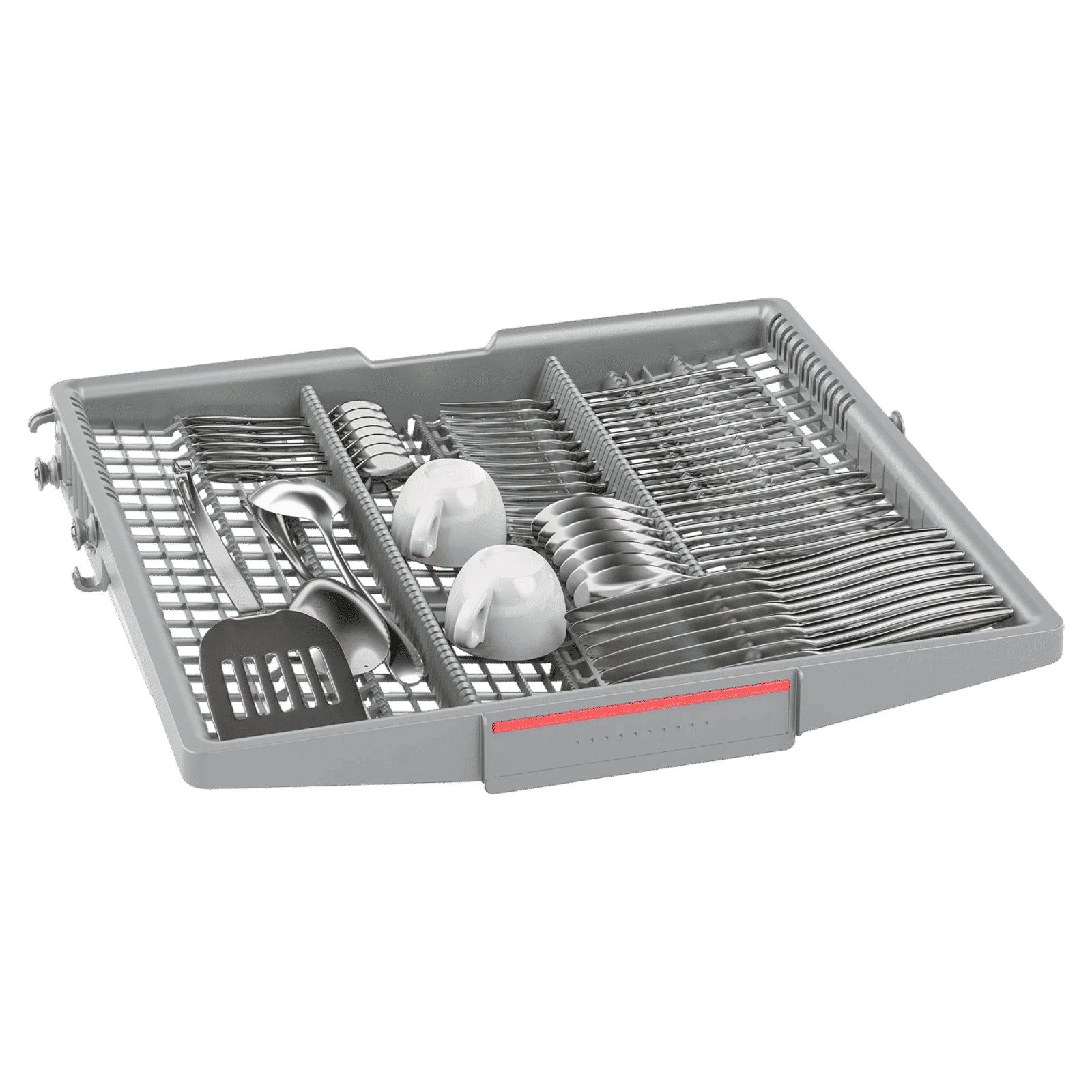 BOSCH Series 6 15 Place Settings Free Standing Dishwasher with Anti-Fingerprint (No Pre-rinse Required, Silver Inox)_5