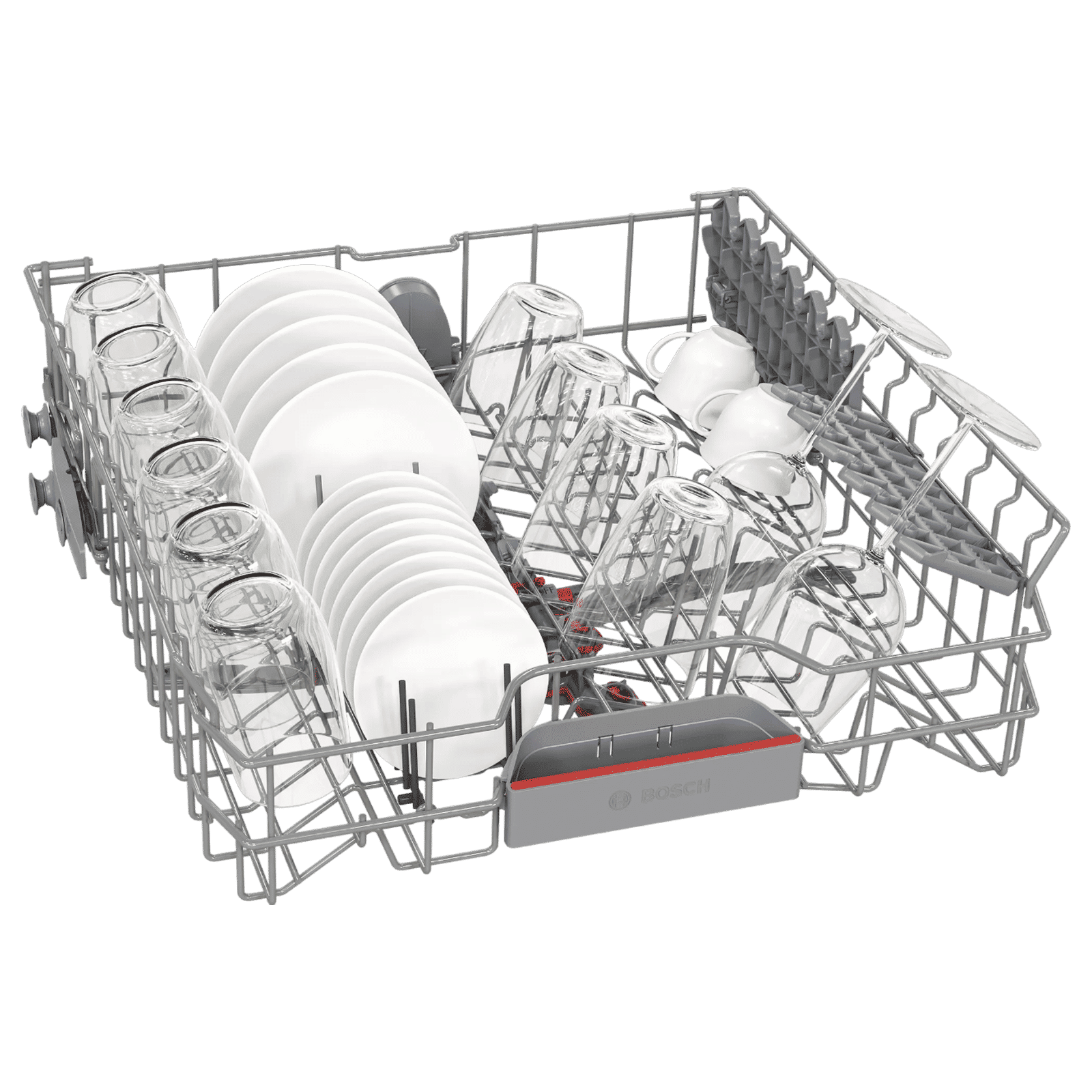 BOSCH Series 6 15 Place Settings Free Standing Dishwasher with Anti-Fingerprint (No Pre-rinse Required, Silver Inox)_7