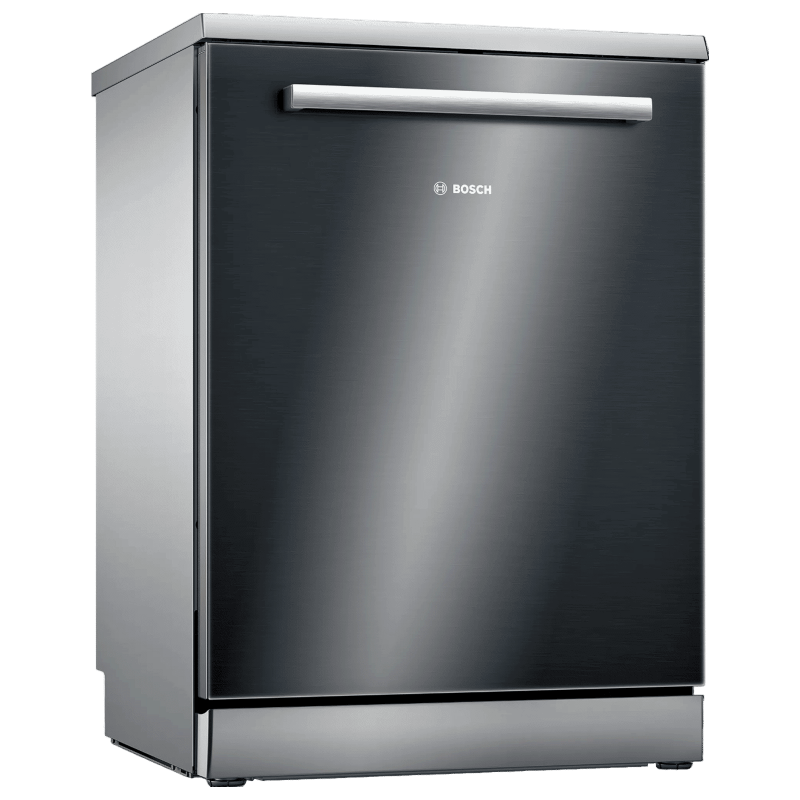 BOSCH Series 6 15 Place Settings Free Standing Dishwasher with Eco Silence Drive (No Pre-rinse Required, Black)_1
