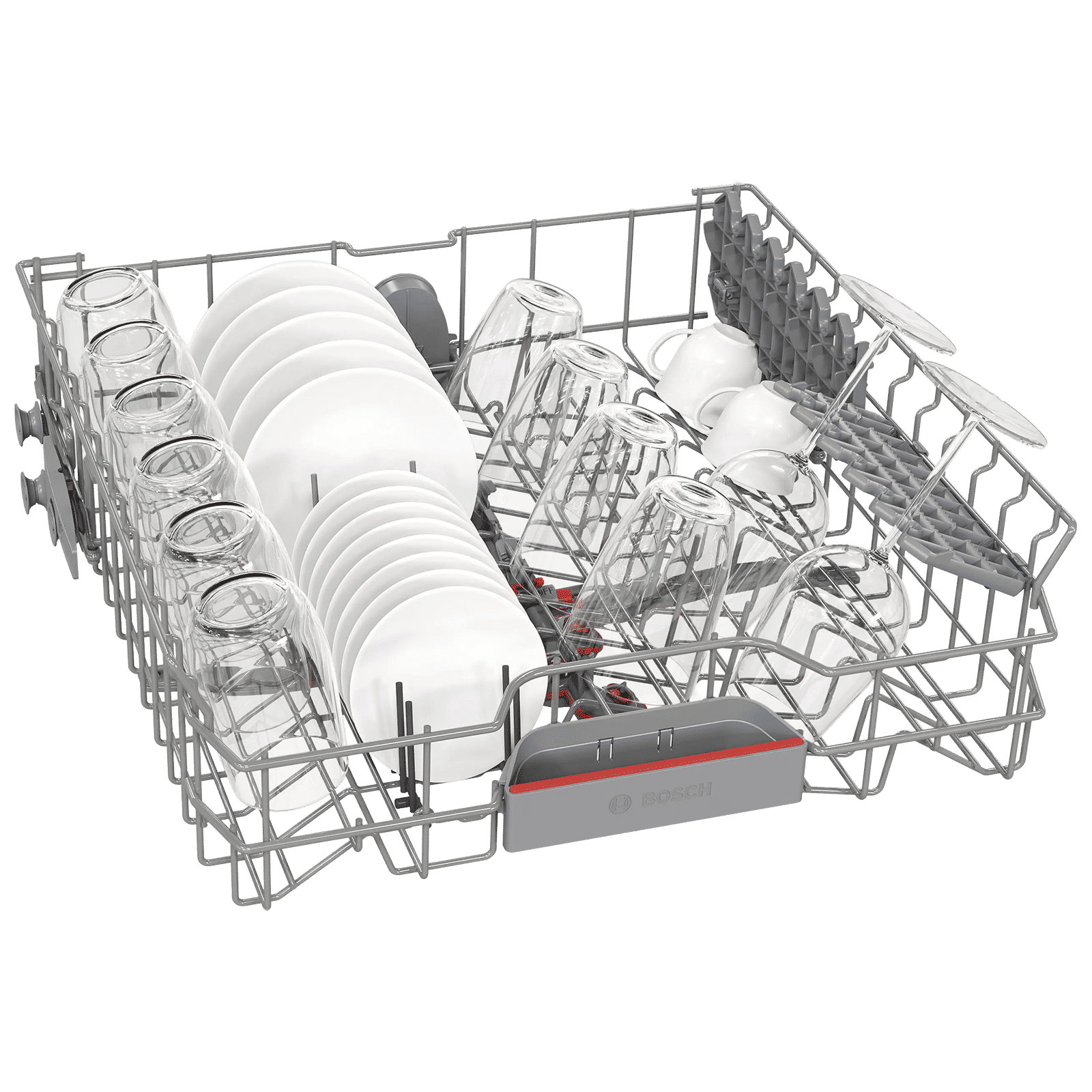 BOSCH Series 6 15 Place Settings Built-in Smart Dishwasher With Self Cleaning Filter (No Pre-rinse Required, White)_7