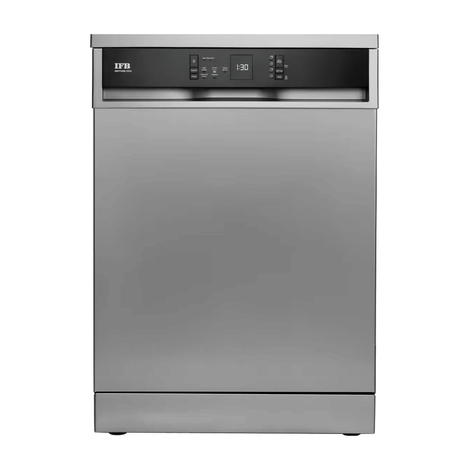 IFB Neptune VX15 15 Place Settings Free Standing Dishwasher with 70°C Hot Water Wash (No Pre-rinse Required, Dark Silver)	_1