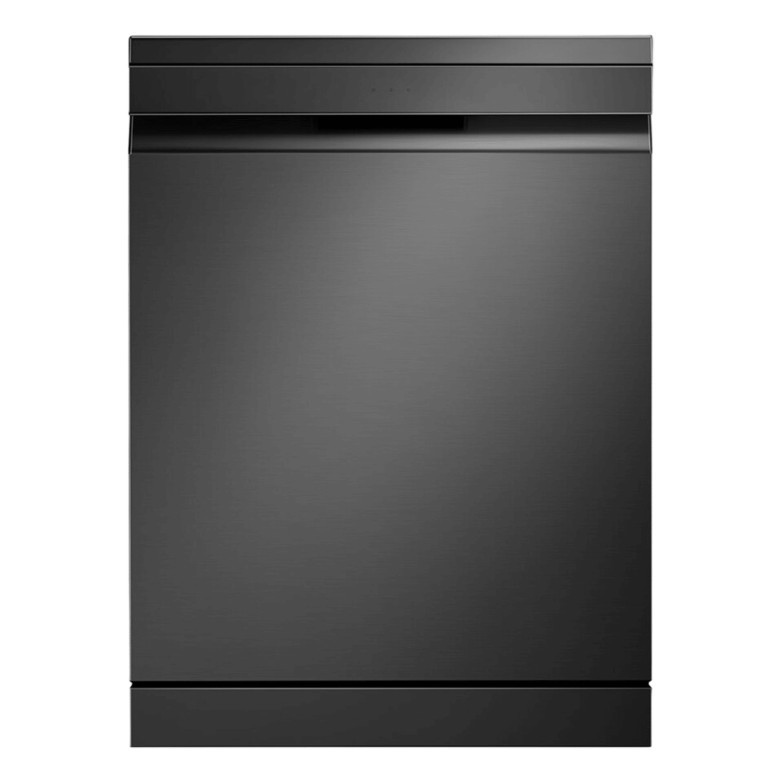 LG 15 Place Settings Free Standing Smart Dishwasher with Front Control Panel (No Pre-rinse Required, Matte Black)_1