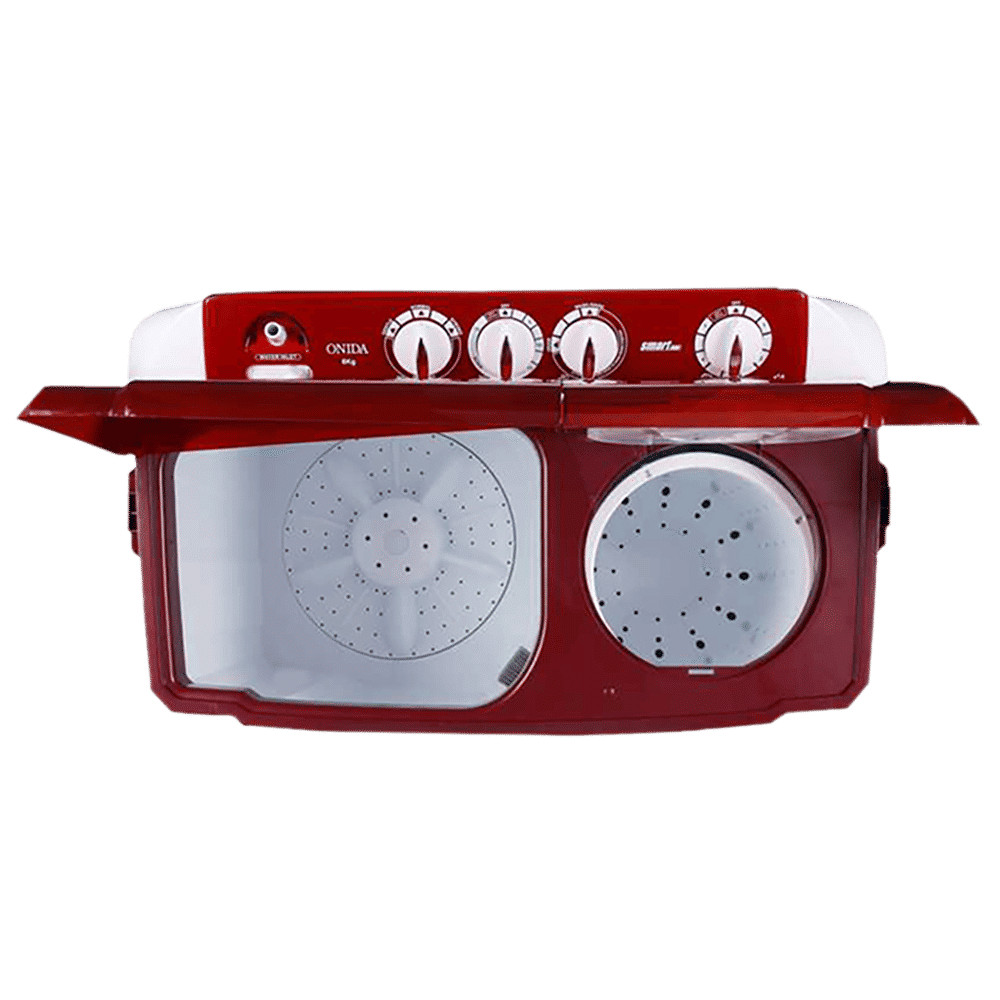 ONIDA 8 kg 5 Star Semi Automatic Washing Machine with Magic Filter (S80SCTR, Lava Red)_8
