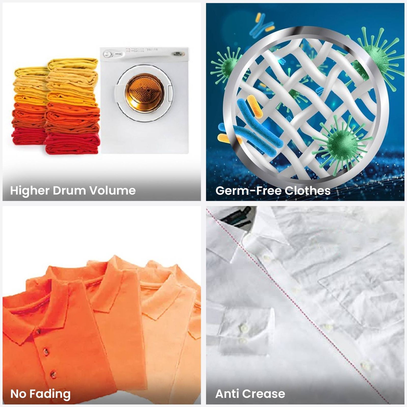 IFB 5.5 kg 5 Star Fully Automatic Front Load Dryer (TURBO DRY EX, Lint Filter, Silver) IFB 5.5 kg 5 Star Fully Automatic Front Load Dryer (TURBO DRY EX, Lint Filter, Silver)_16