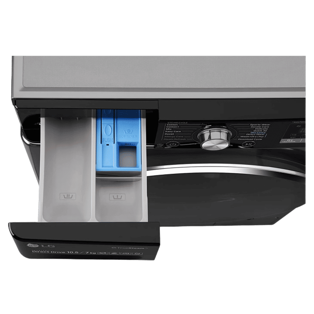 LG 10.5/7 kg Inverter Fully Automatic Front Load Washer Dryer (F4J9JHP2TD.ASSPEIL, Wi-Fi Support, Stainless Steel)_10