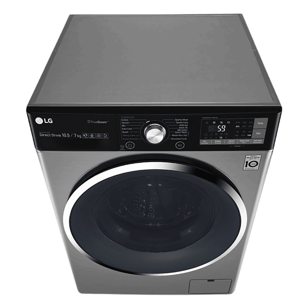 LG 10.5/7 kg Inverter Fully Automatic Front Load Washer Dryer (F4J9JHP2TD.ASSPEIL, Wi-Fi Support, Stainless Steel)_11