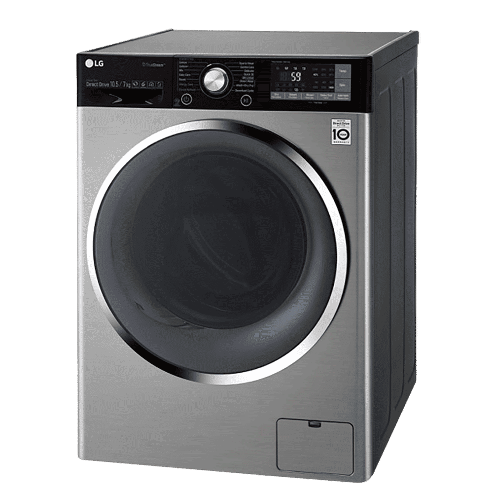 LG 10.5/7 kg Inverter Fully Automatic Front Load Washer Dryer (F4J9JHP2TD.ASSPEIL, Wi-Fi Support, Stainless Steel)_5
