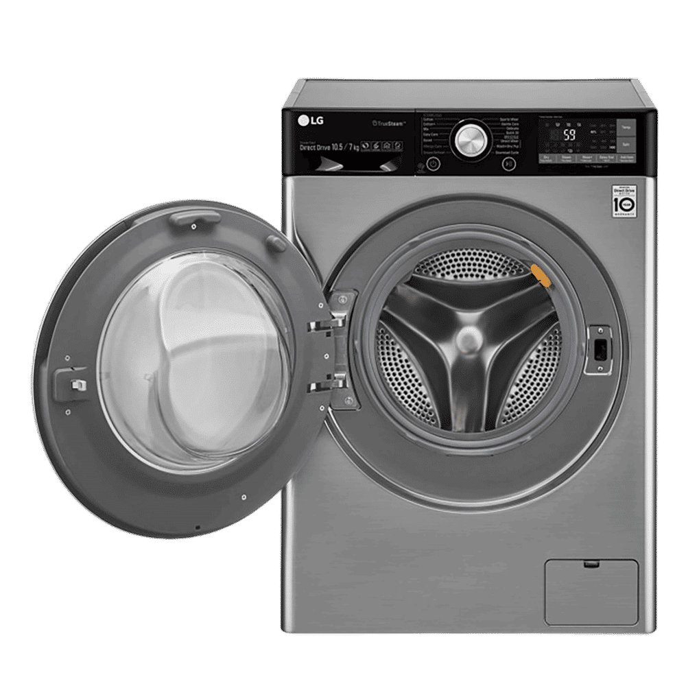 LG 10.5/7 kg Inverter Fully Automatic Front Load Washer Dryer (F4J9JHP2TD.ASSPEIL, Wi-Fi Support, Stainless Steel)_6