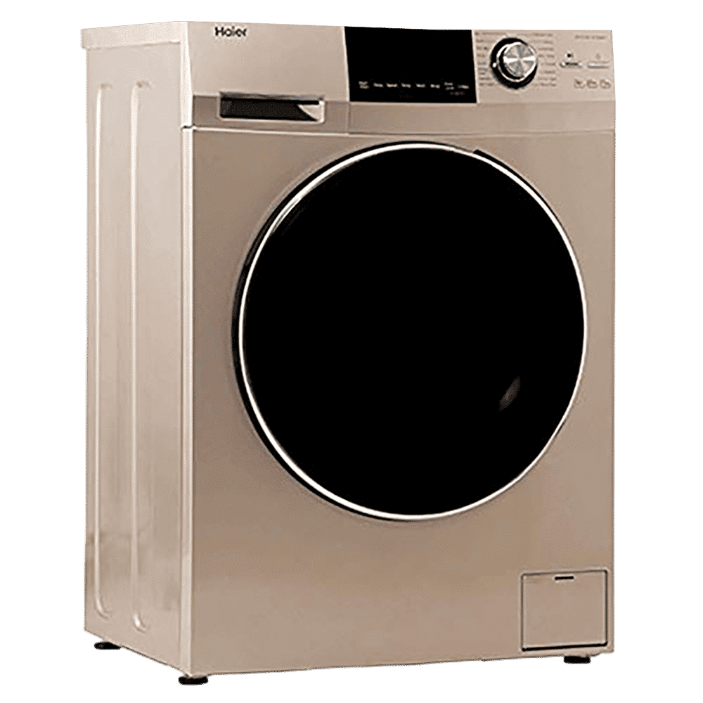 Haier 7 kg Fully Automatic Front Load Washing Machine (HW70-BD12636GNZP, Steam Wash Technology, Champagne Gold)_2