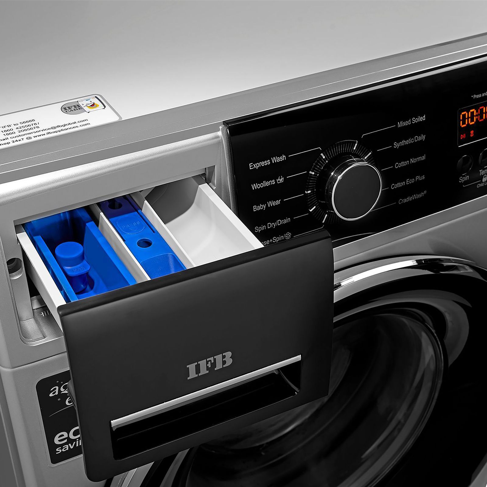 IFB 6.5 kg 5 Star Fully Automatic Front Load Washing Machine (Elena ZXS, In-Built Heater, Silver)_9