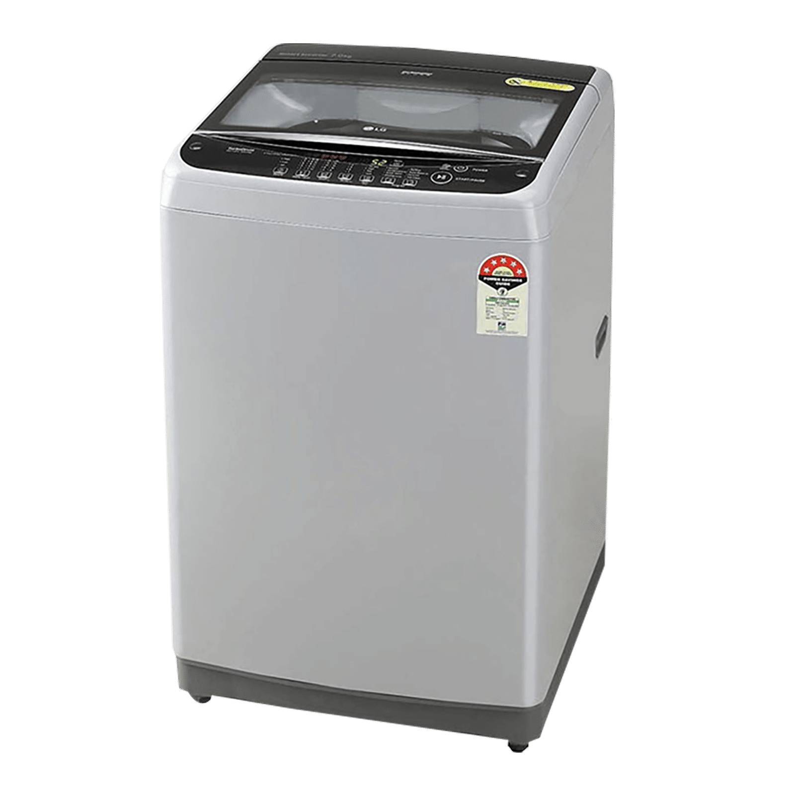 LG 7 kg 5 Star Inverter Fully Automatic Top Load Washing Machine (T70SJSF3Z.ASFQEIL, Smart Inverter Technology, Middle Free Silver)_6