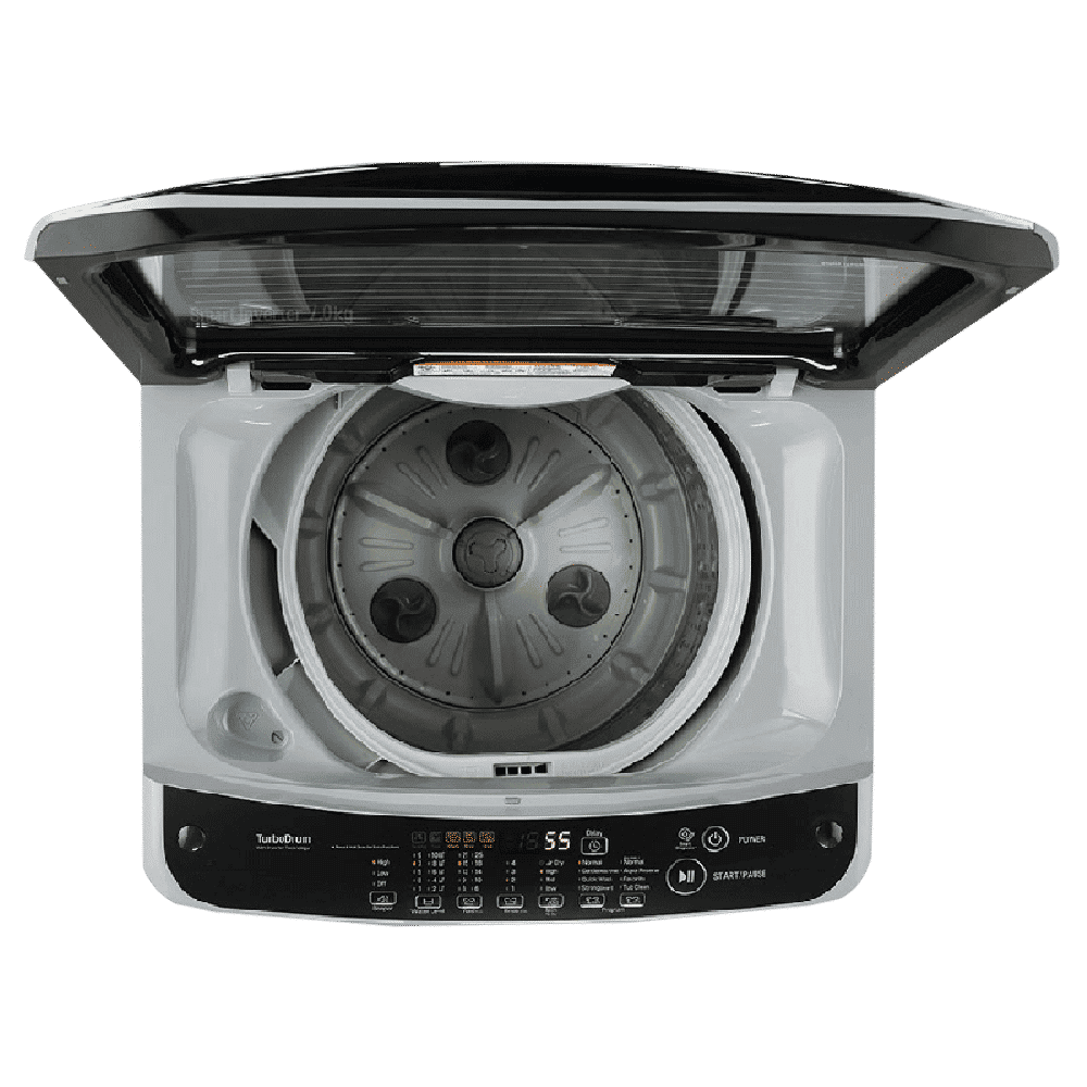 LG 7 kg 5 Star Inverter Fully Automatic Top Load Washing Machine (T70SJSF3Z.ASFQEIL, Smart Inverter Technology, Middle Free Silver)_8
