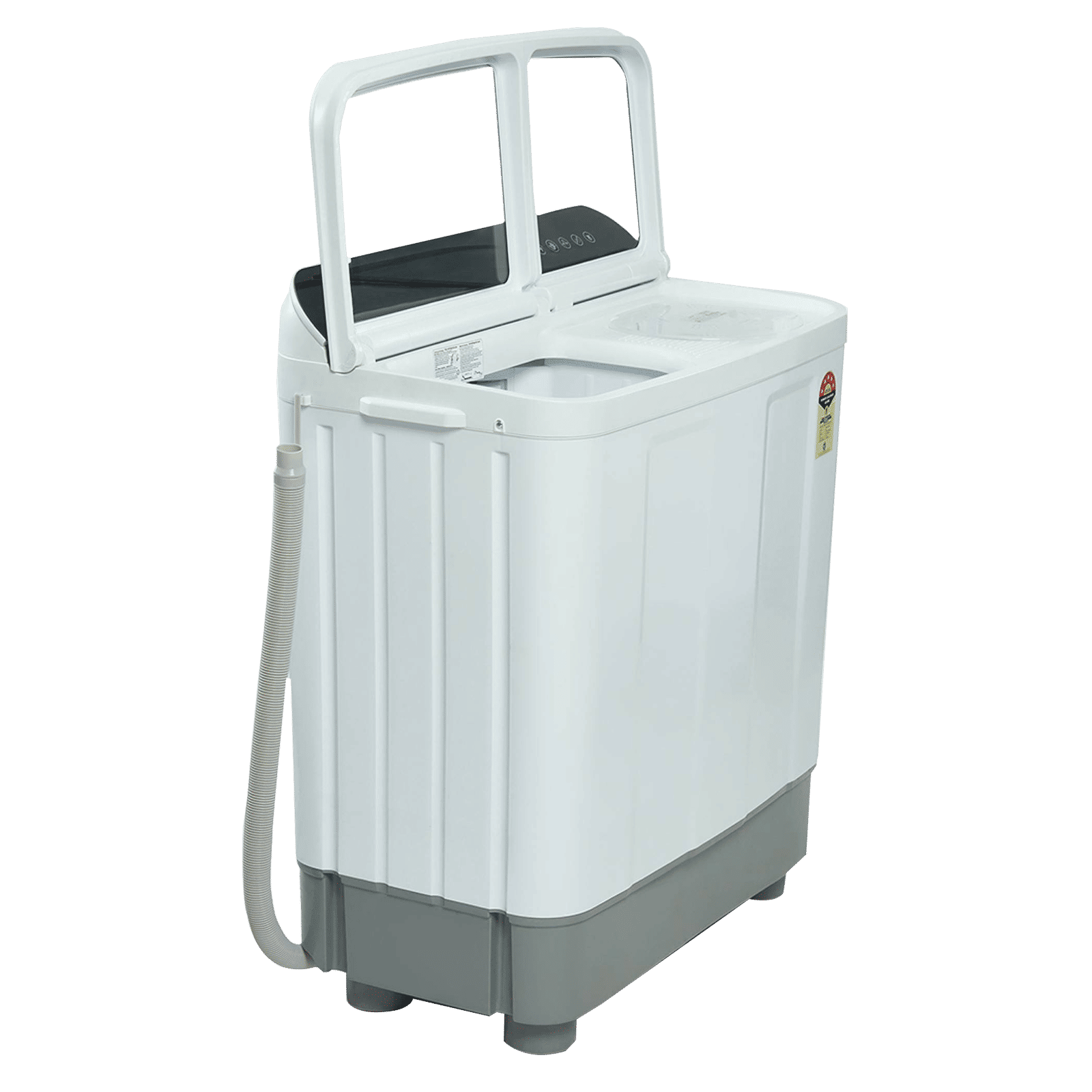 Haier 10 kg 5 Star Semi Automatic Washing Machine with 4D Magic Filter (HTW100-178BK, Black)_6