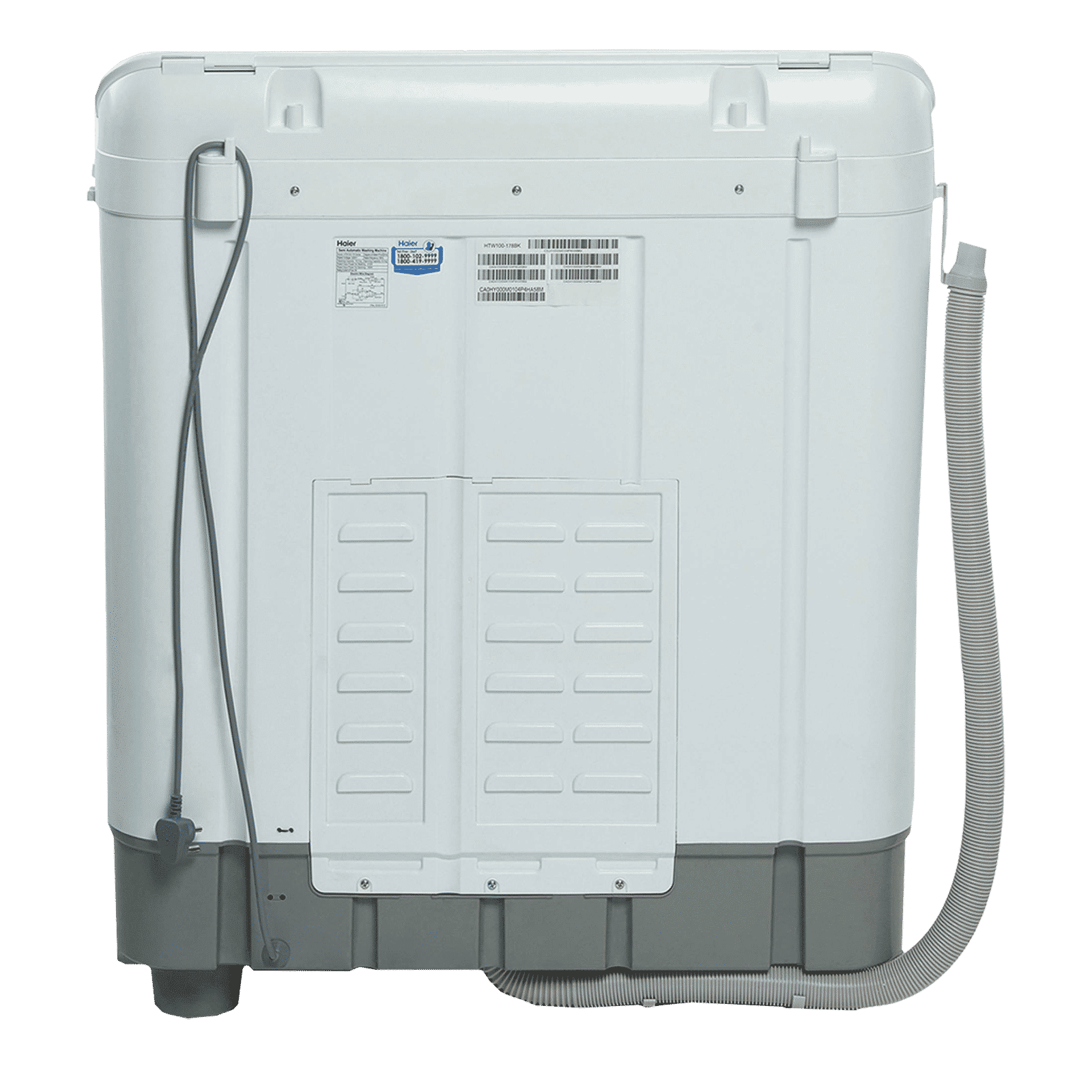 Haier 10 kg 5 Star Semi Automatic Washing Machine with 4D Magic Filter (HTW100-178BK, Black)_9