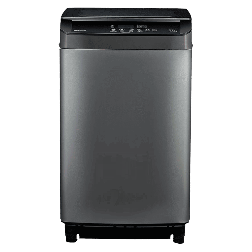 Voltas Beko 7 kg 5 Star Fully Automatic Top Load Washing Machine (WTL70UPGB, Lint Filter, Grey)_1
