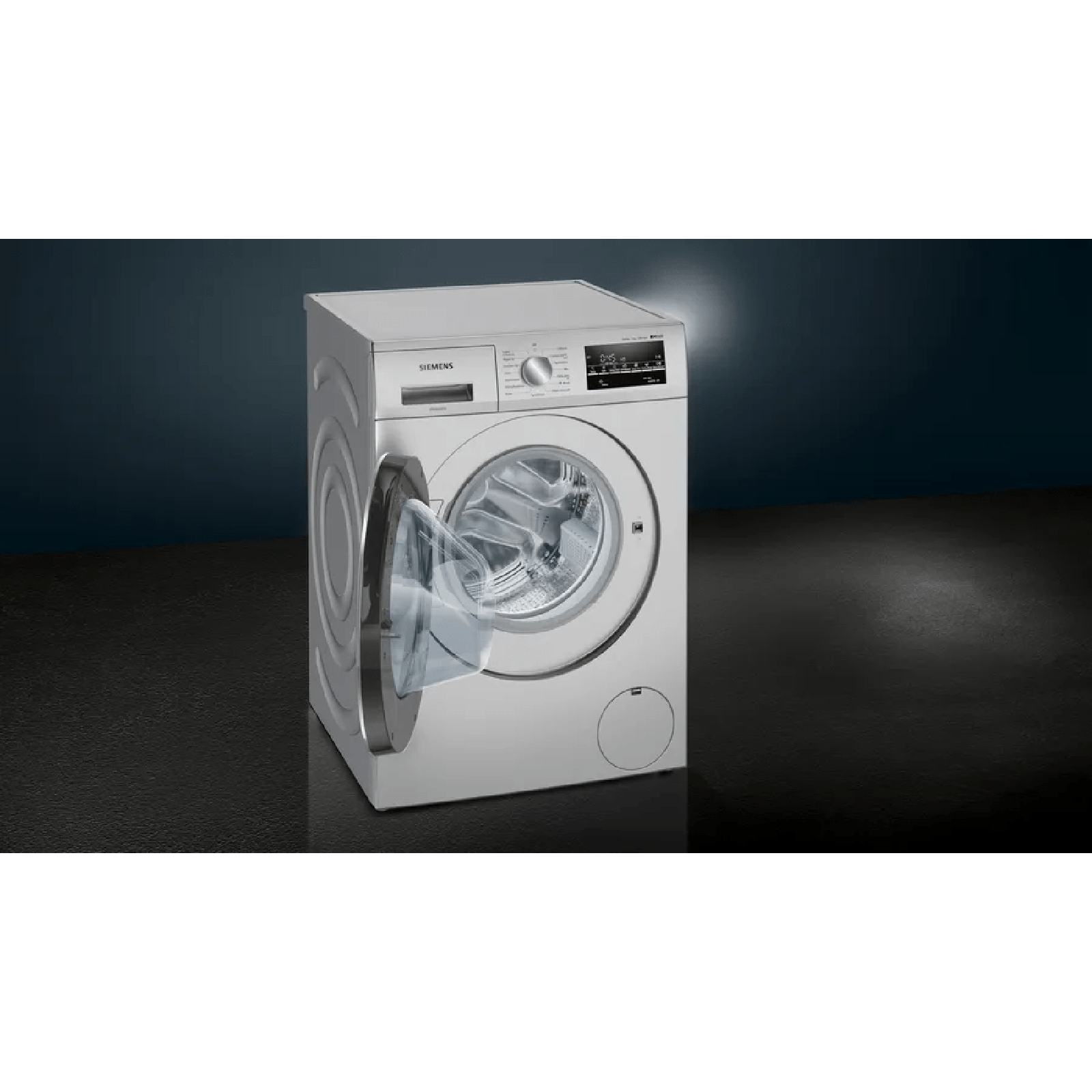 SIEMENS 7 kg 5 Star Inverter Fully Automatic Front Load Washing Machine (iQ300, WM12J46SIN, Wave Drum, Platinum Silver)_9