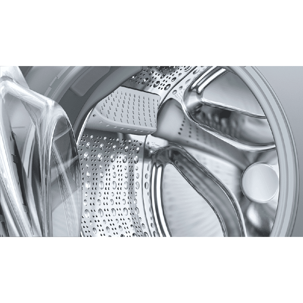 SIEMENS 7 kg 5 Star Inverter Fully Automatic Front Load Washing Machine (iQ300, WM12J46SIN, Wave Drum, Platinum Silver)_5