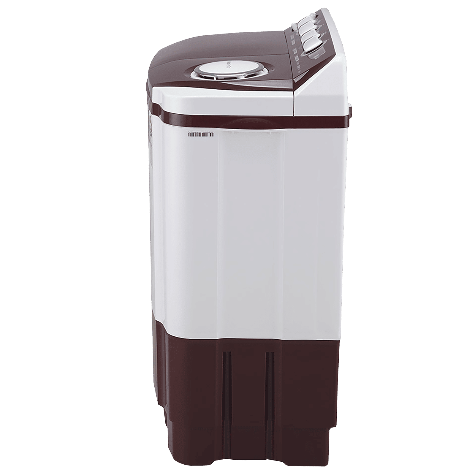 LG 8 kg 5 Star Semi Automatic Washing Machine with Lint Filter (P8030SRAZ.ABGQEIL, Burgundy)_11