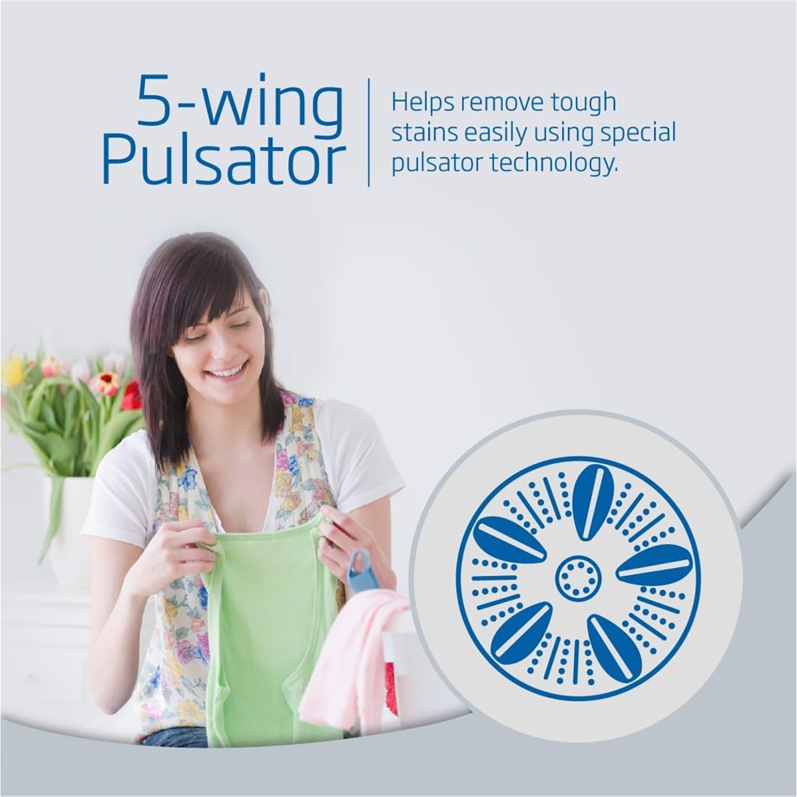 VOLTAS beko 7 kg 5 Star Semi Automatic Washing Machine with IPX4 Control Panel (WTT70DBRT, Burgundy)_13