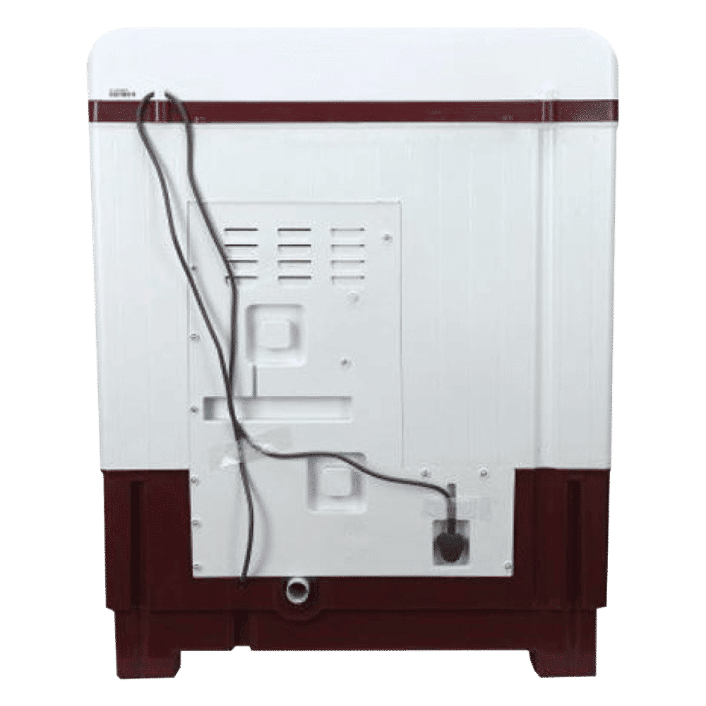 VOLTAS beko 7 kg 5 Star Semi Automatic Washing Machine with IPX4 Control Panel (WTT70DBRT, Burgundy)_8