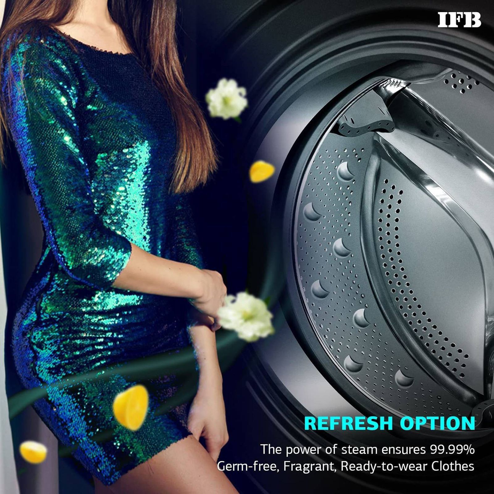 IFB 8.5/6.5 kg 5 Star Inverter Fully Automatic Front Load Washer Dryer (Executive ZXS, Power Steam Wash, Silver) IFB 8.5/6.5 kg 5 Star Inverter Fully Automatic Front Load Washer Dryer (Executive ZXS, Power Steam Wash, Silver)_19