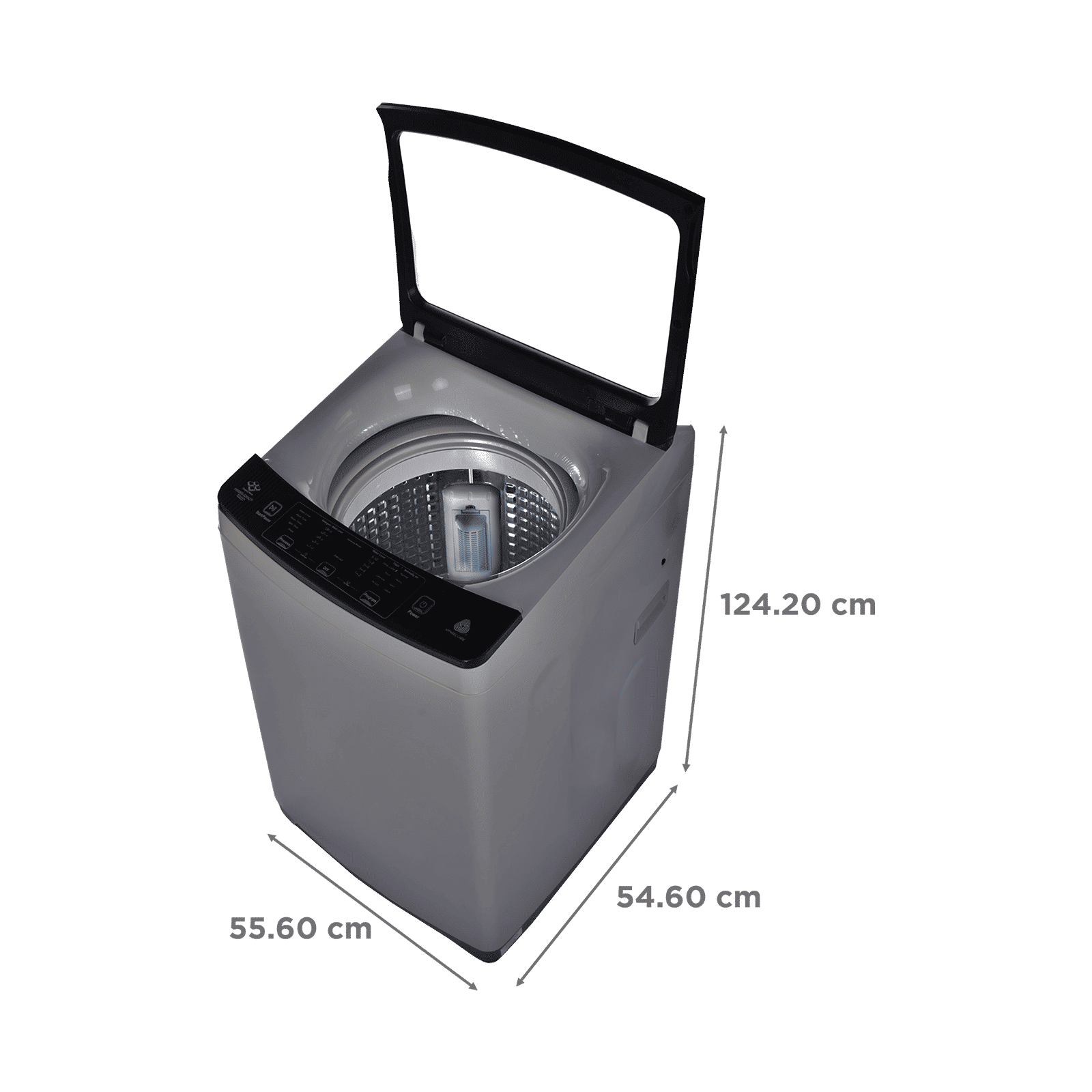 Haier 7 kg 5 Star Fully Automatic Top Load Washing Machine (826 Series, HWM70-826DNZP, NZP Technology, Titanium Silver Grey) Haier 7 kg 5 Star Fully Automatic Top Load Washing Machine (826 Series, HWM70-826DNZP, NZP Technology, Titanium Silver Grey)_3