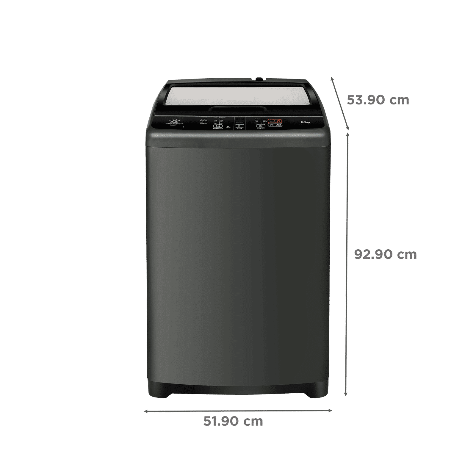 Haier 6.5 kg 5 Star Fully Automatic Top Load Washing Machine (HWM65-707BKNZP, Magic Filter, Titanium Grey)_3